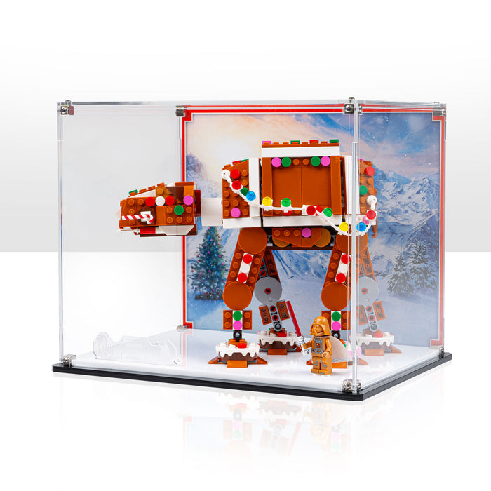 Display Case for LEGO® Star Wars: Gingerbread AT-AT™ Walker (40806)