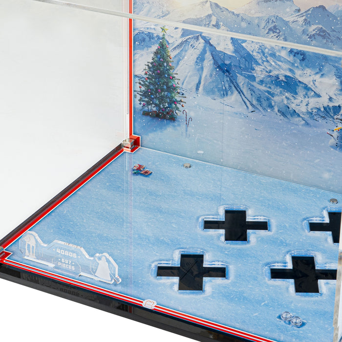 Display Case for LEGO® Star Wars: Gingerbread AT-AT™ Walker (40806)