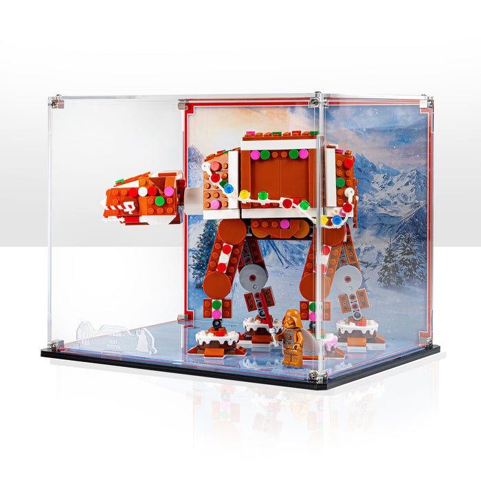 Display Case for LEGO® Star Wars: Gingerbread AT-AT™ Walker (40806)