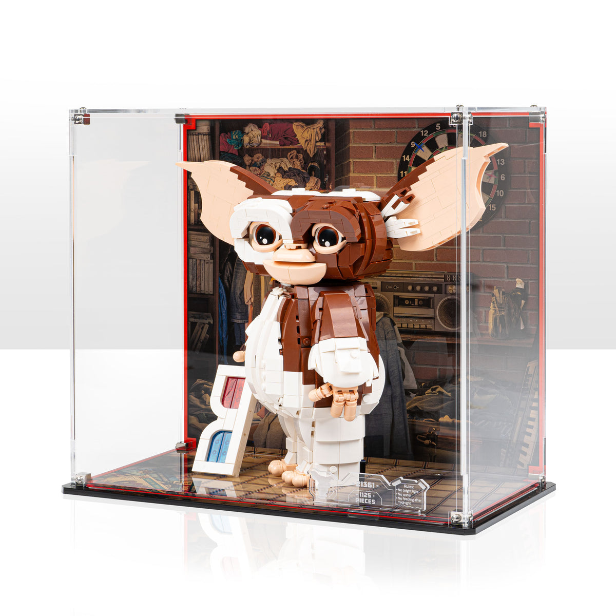 Display Case for LEGO Ideas Gremlins Gizmo 21361 — Wicked Brick