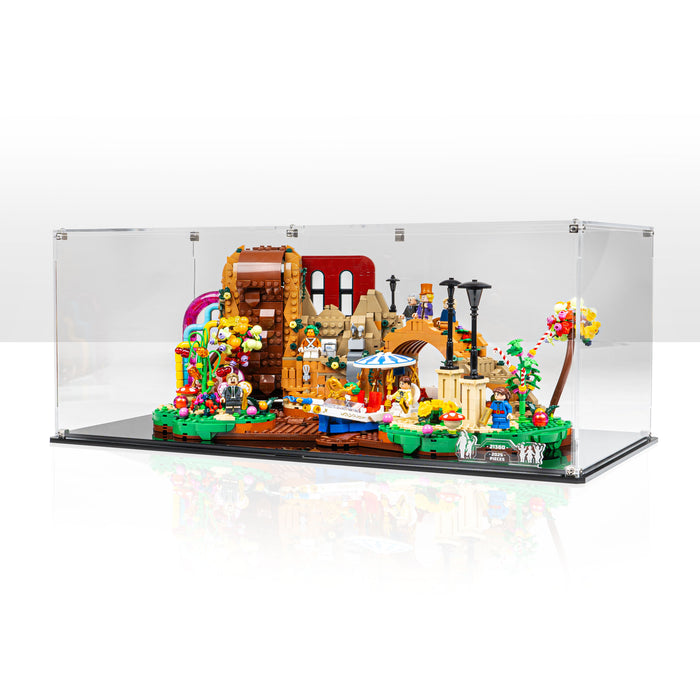 Display Case for LEGO® Ideas: Willy Wonka & the Chocolate Factory (21360)