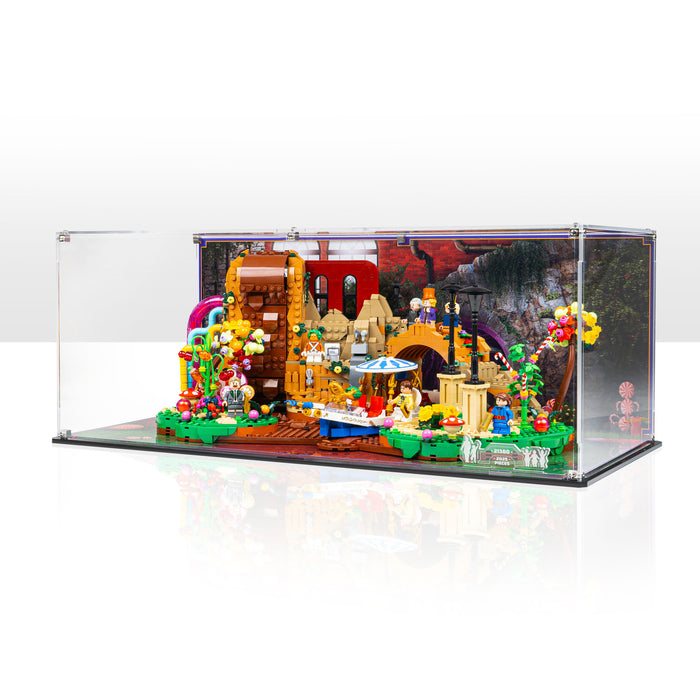 Display Case for LEGO® Ideas: Willy Wonka & the Chocolate Factory (21360)