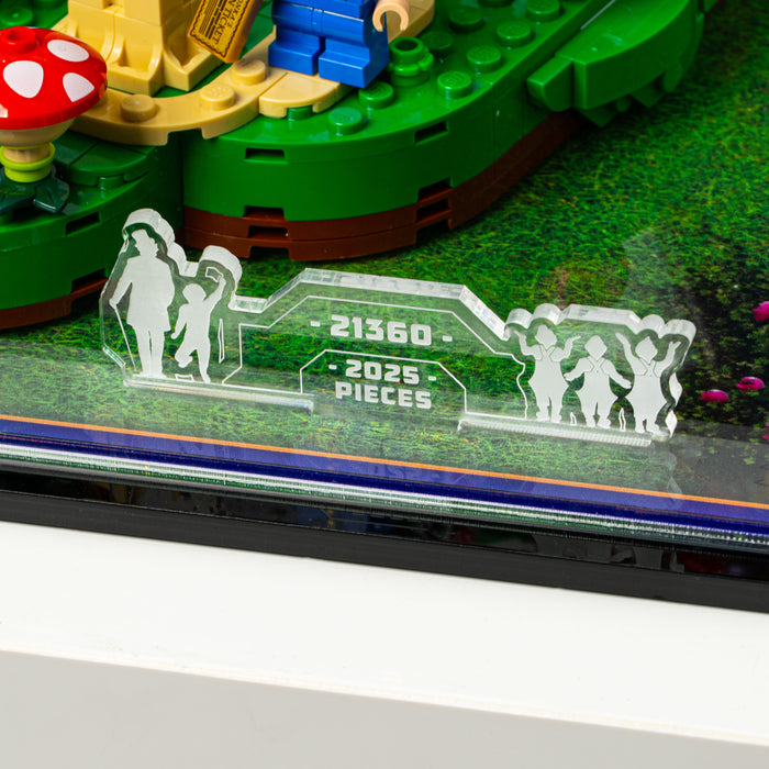 Display Case for LEGO® Ideas: Willy Wonka & the Chocolate Factory (21360)