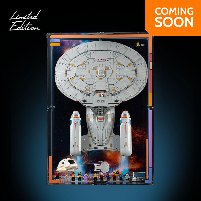 Limited Edition Wall Mounted Display Case for LEGO® Star Trek: U.S.S. Enterprise NCC-1701-D™ (10356)