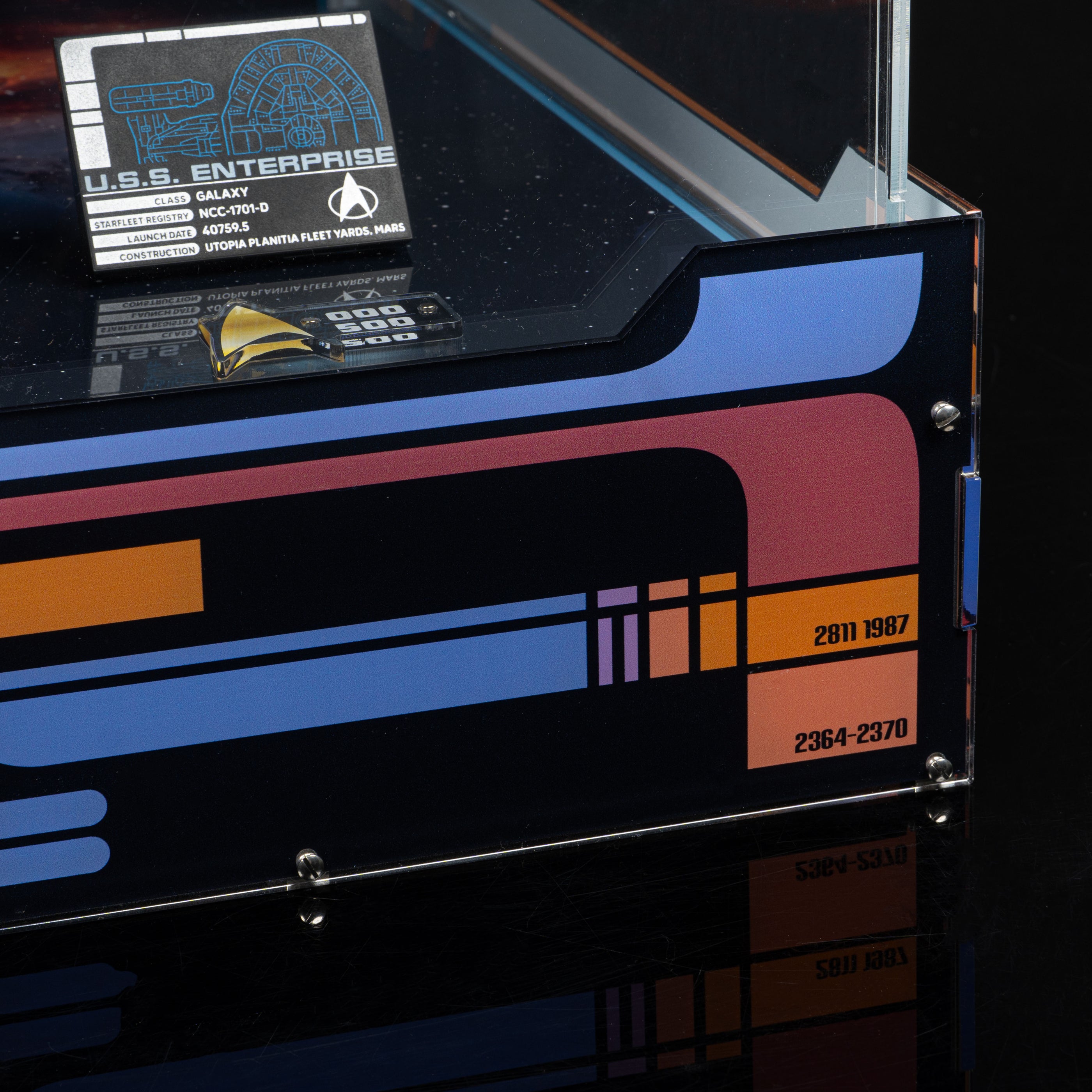 Display Case for LEGO Star Trek U.S.S. Enterprise NCC-1701-D 10356 ...