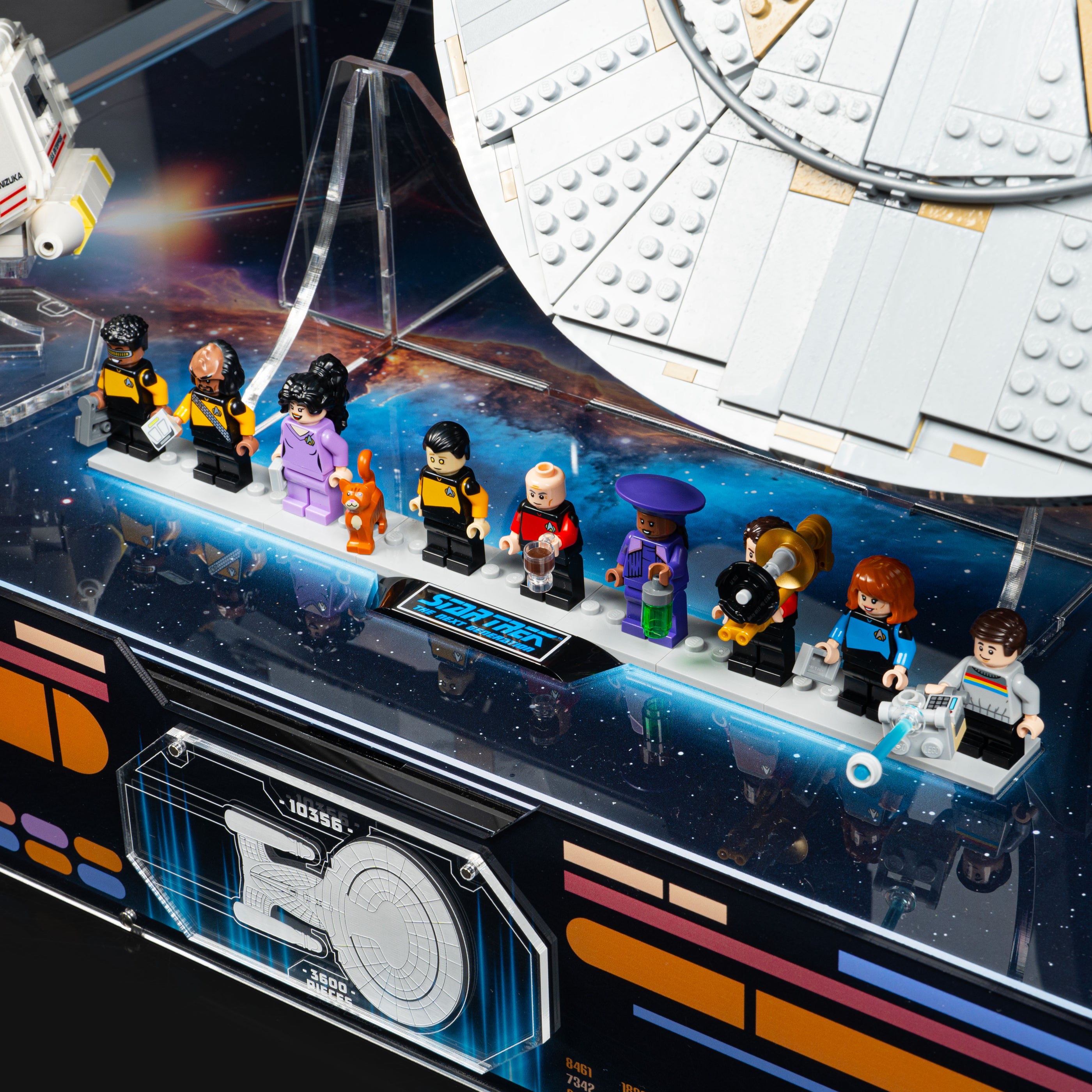 Display Case for LEGO Star Trek U.S.S. Enterprise NCC-1701-D 10356 ...