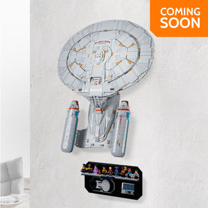 Wall Mounted Display for LEGO® Star Trek: U.S.S. Enterprise NCC-1701-D™ (10356)