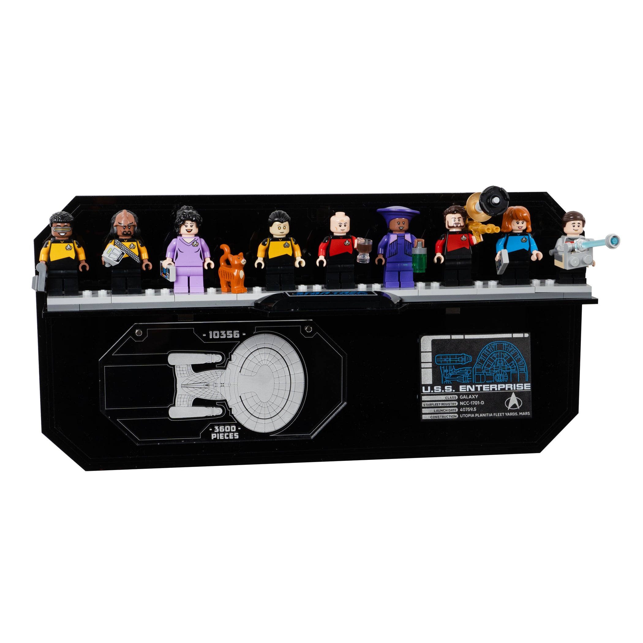Wall Mounted Display for LEGO® Star Trek: U.S.S. Enterprise NCC-1701-D ...
