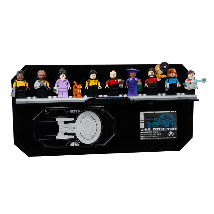Wall Mounted Display for LEGO® Star Trek: U.S.S. Enterprise NCC-1701-D™ (10356)