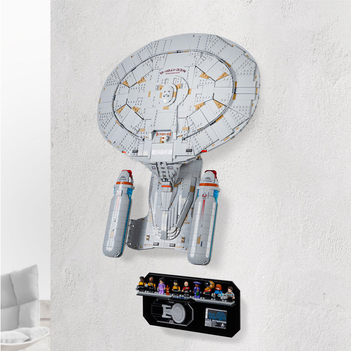 Wall Mounted Display for LEGO® Star Trek: U.S.S. Enterprise NCC-1701-D™ (10356)