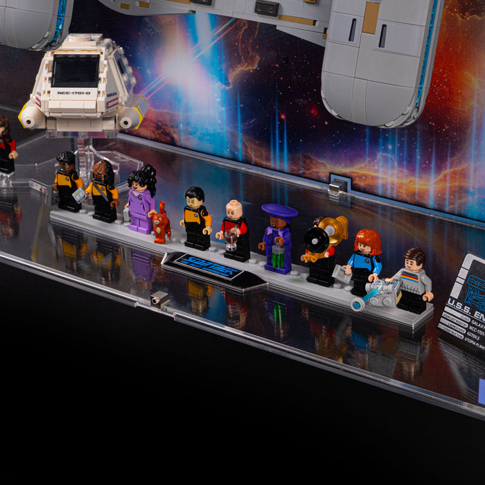 Limited Edition Wall Mounted Display Case for LEGO® Star Trek: U.S.S. Enterprise NCC-1701-D™ (10356)