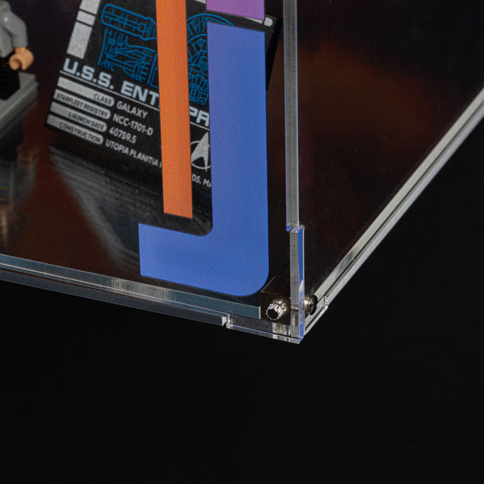 Limited Edition Wall Mounted Display Case for LEGO® Star Trek: U.S.S. Enterprise NCC-1701-D™ (10356)