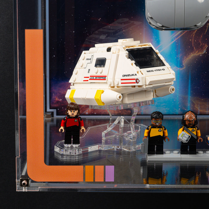Limited Edition Wall Mounted Display Case for LEGO® Star Trek: U.S.S. Enterprise NCC-1701-D™ (10356)