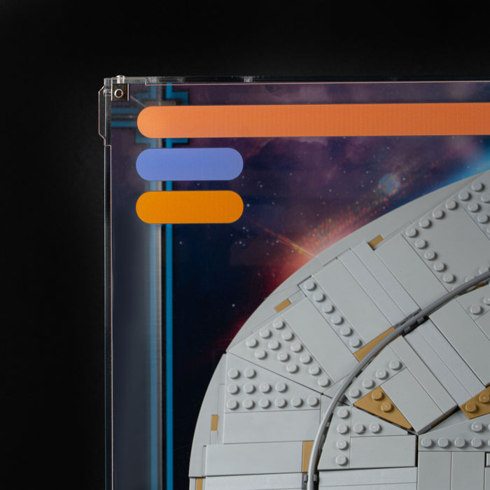 Limited Edition Wall Mounted Display Case for LEGO® Star Trek: U.S.S. Enterprise NCC-1701-D™ (10356)