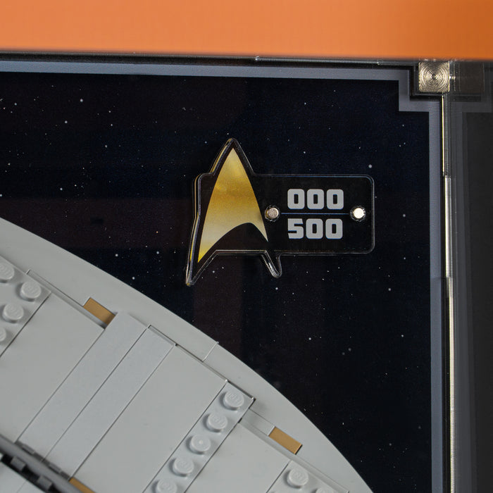 Limited Edition Wall Mounted Display Case for LEGO® Star Trek: U.S.S. Enterprise NCC-1701-D™ (10356)