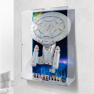 Wall Mounted Display for LEGO® Star Trek: U.S.S. Enterprise NCC-1701-D™ (10356)