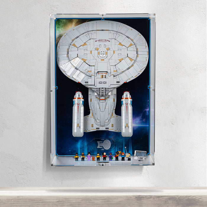 Wall Mounted Display for LEGO® Star Trek: U.S.S. Enterprise NCC-1701-D™ (10356)
