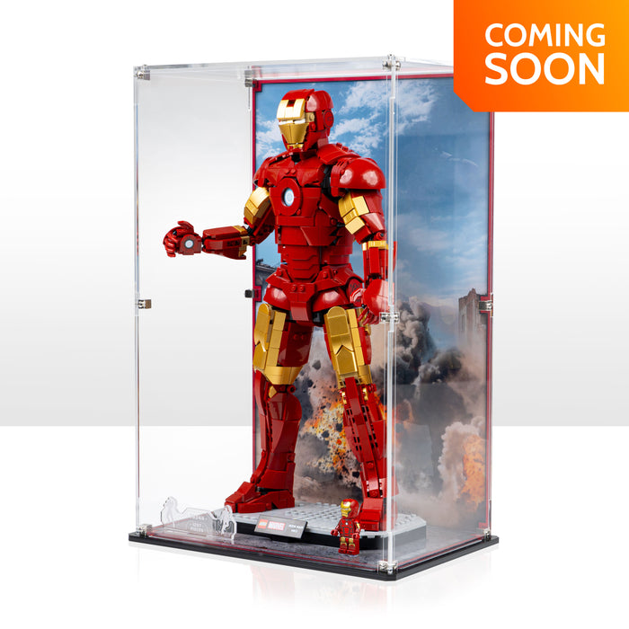 Display Case for LEGO® Marvel: Iron Man Mark 3 Collectors' Edition (76344)