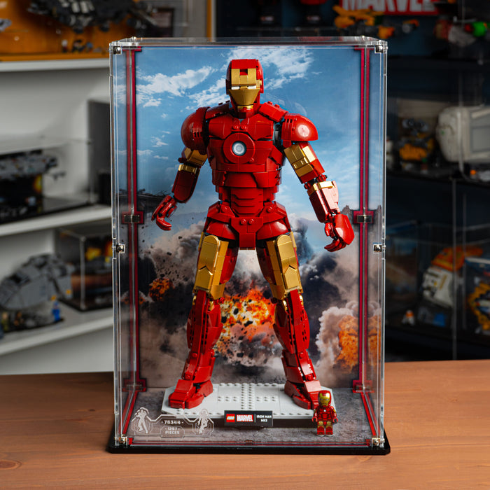Display Case for LEGO® Marvel: Iron Man Mark 3 Collectors' Edition (76344)