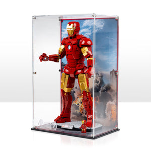 Display Case for LEGO® Marvel: Iron Man Mark 3 Collectors' Edition (76344)