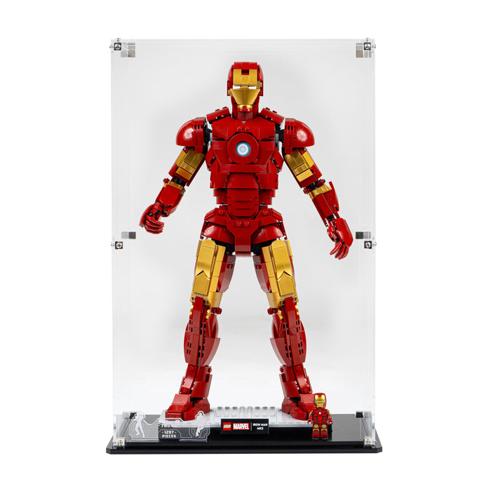 Display Case for LEGO® Marvel: Iron Man Mark 3 Collectors' Edition (76344)
