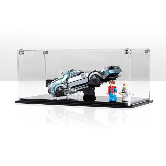 Display Case for LEGO® Speed Champions: Time Machine from Back to the Future (77256)