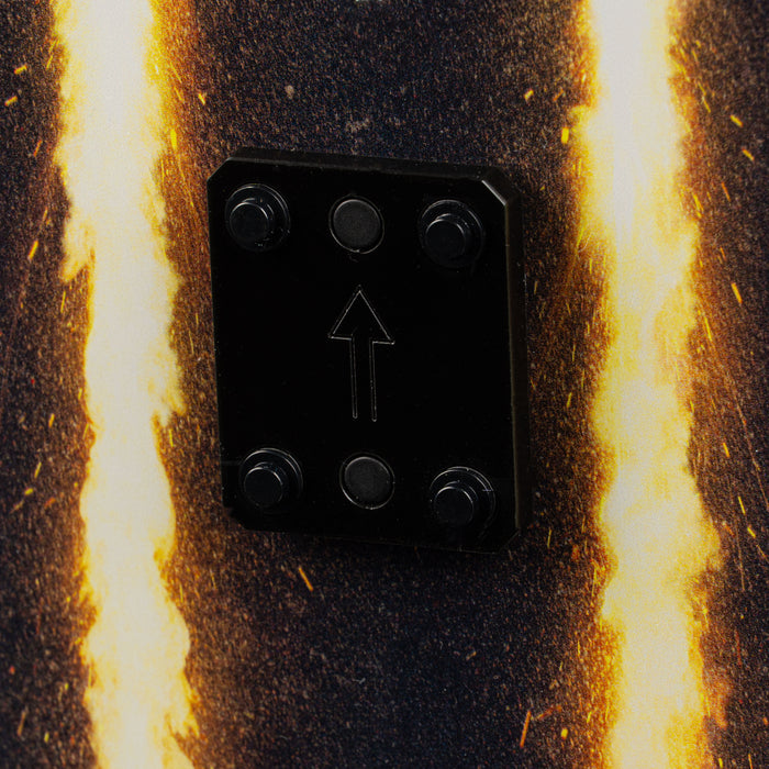 Limited Edition Wall Mounted Display Stand for LEGO® Speed Champions: Time Machine from Back to the Future (77256)