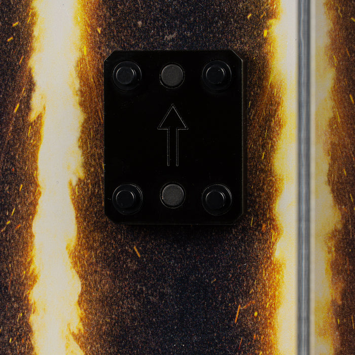 Limited Edition Wall Mounted Display Case for LEGO® Speed Champions: Time Machine from Back to the Future (77256)