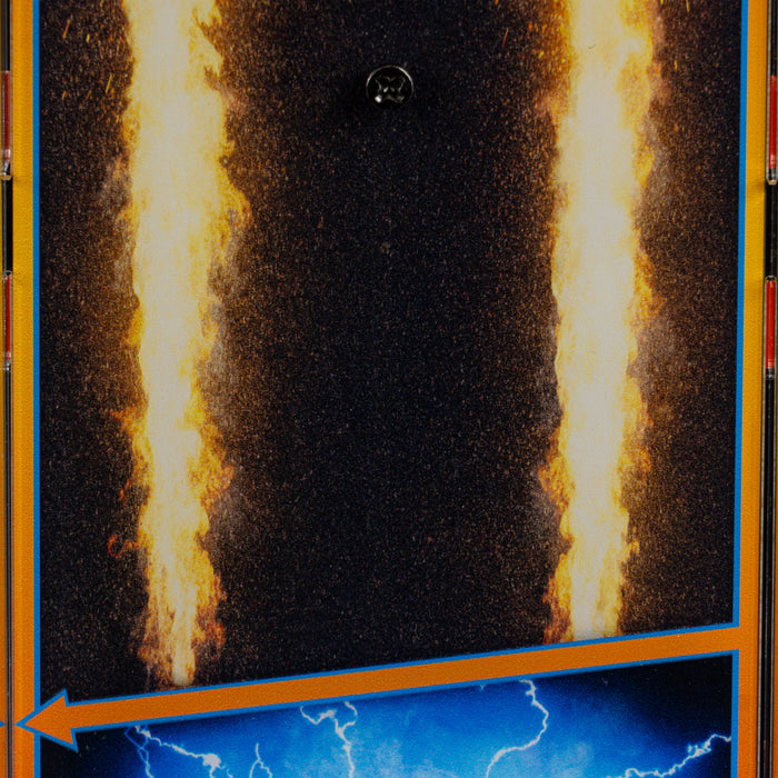 Limited Edition Wall Mounted Display Case for LEGO® Speed Champions: Time Machine from Back to the Future (77256)