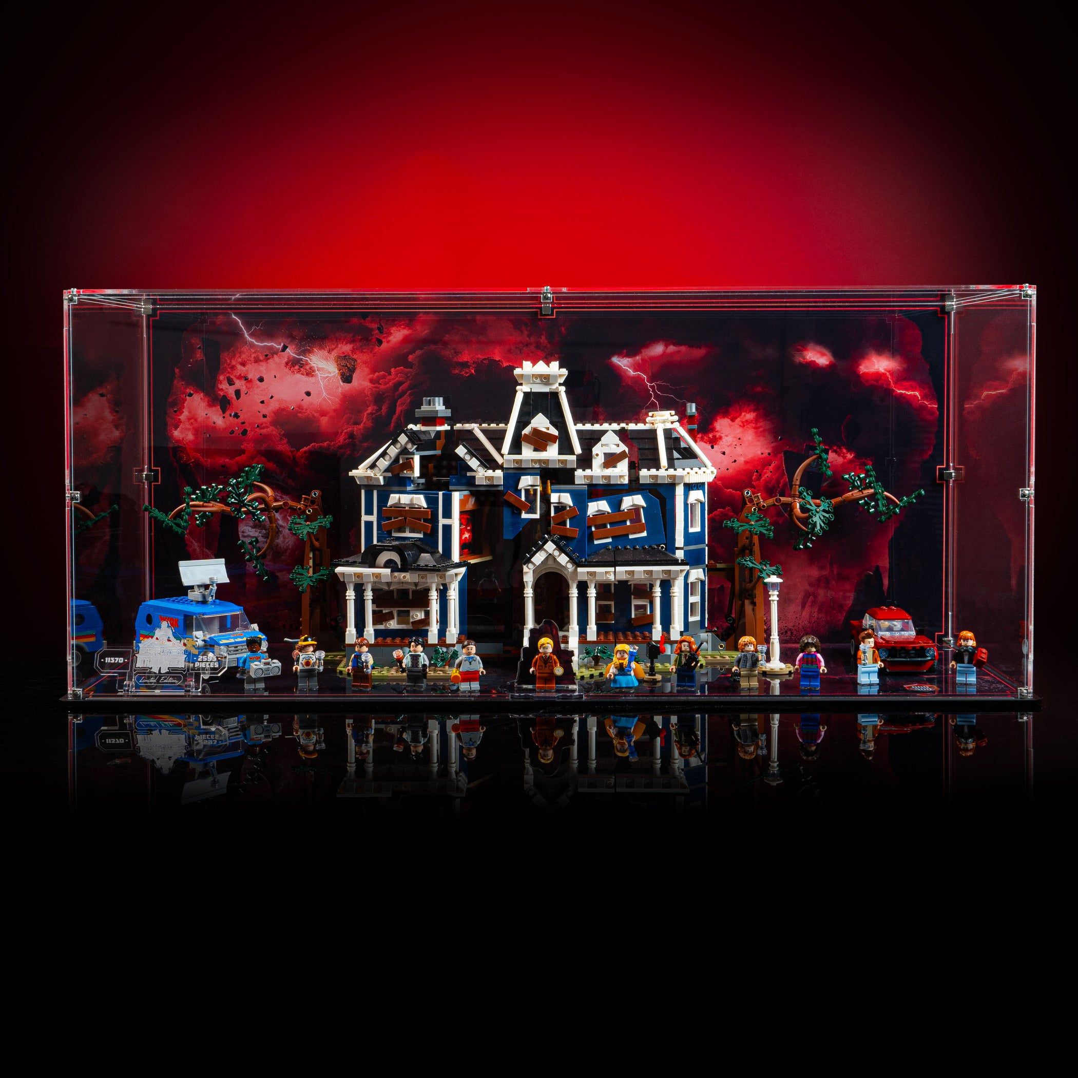 Display Case for LEGO Icons Stranger Things The Creel House 11370 ...