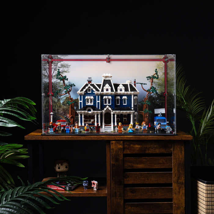 Display Case for LEGO® Icons: Stranger Things: The Creel House (11370)