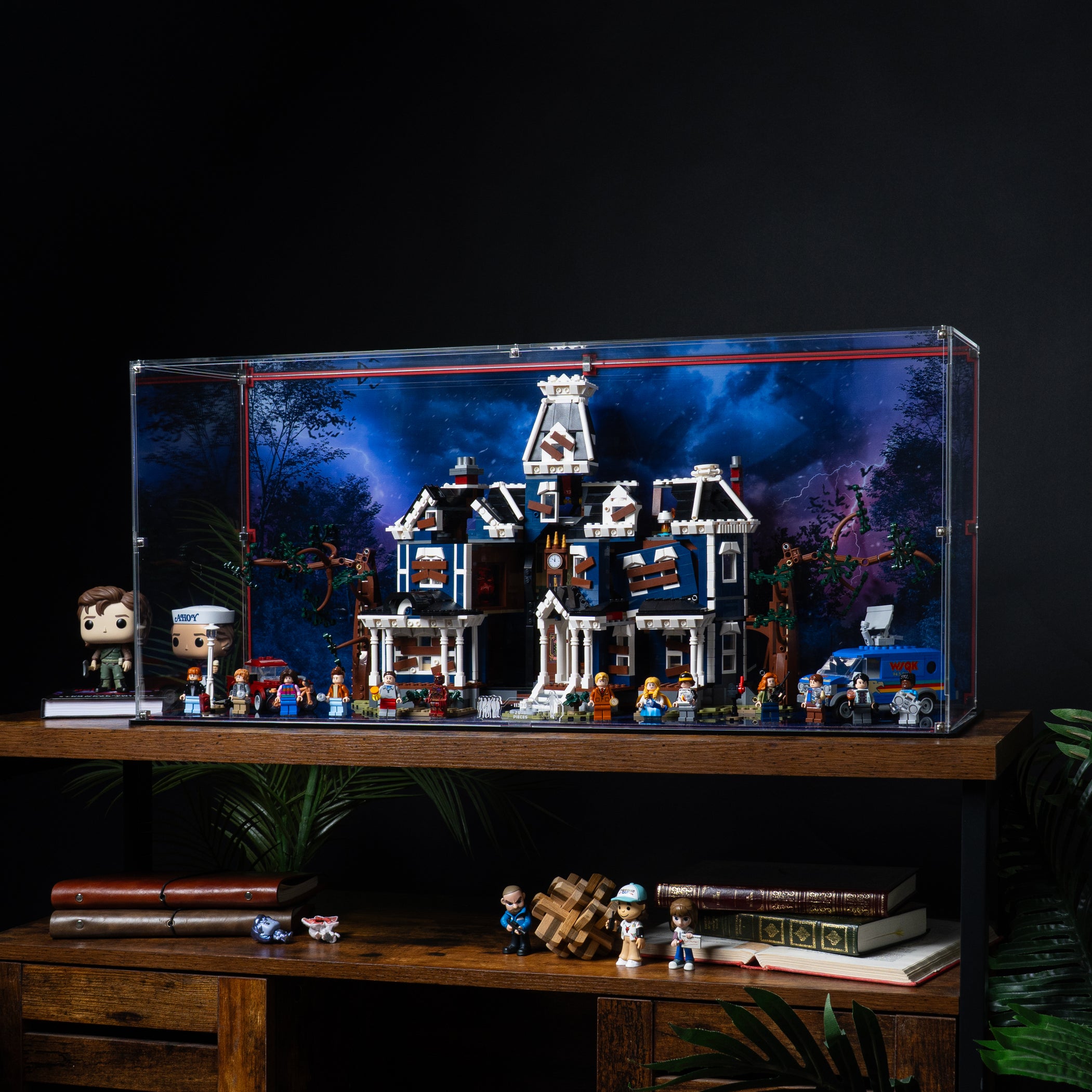Display Case for LEGO Icons Stranger Things The Creel House 11370 ...