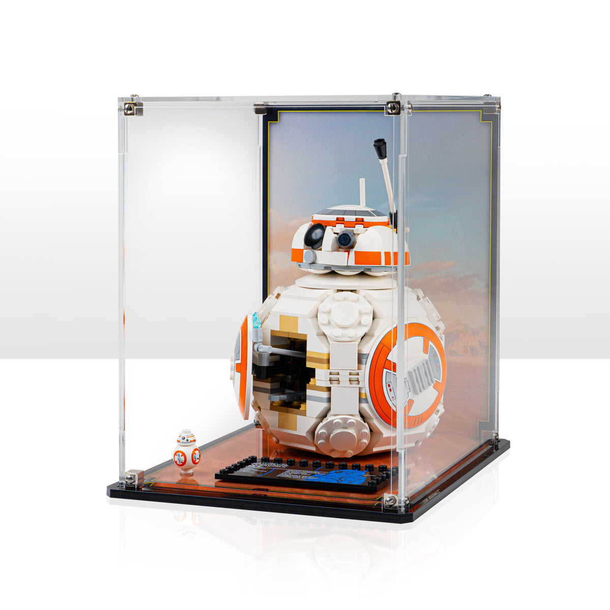 Display Case for LEGO® Star Wars: BB-8™ Astromech Droid (75452