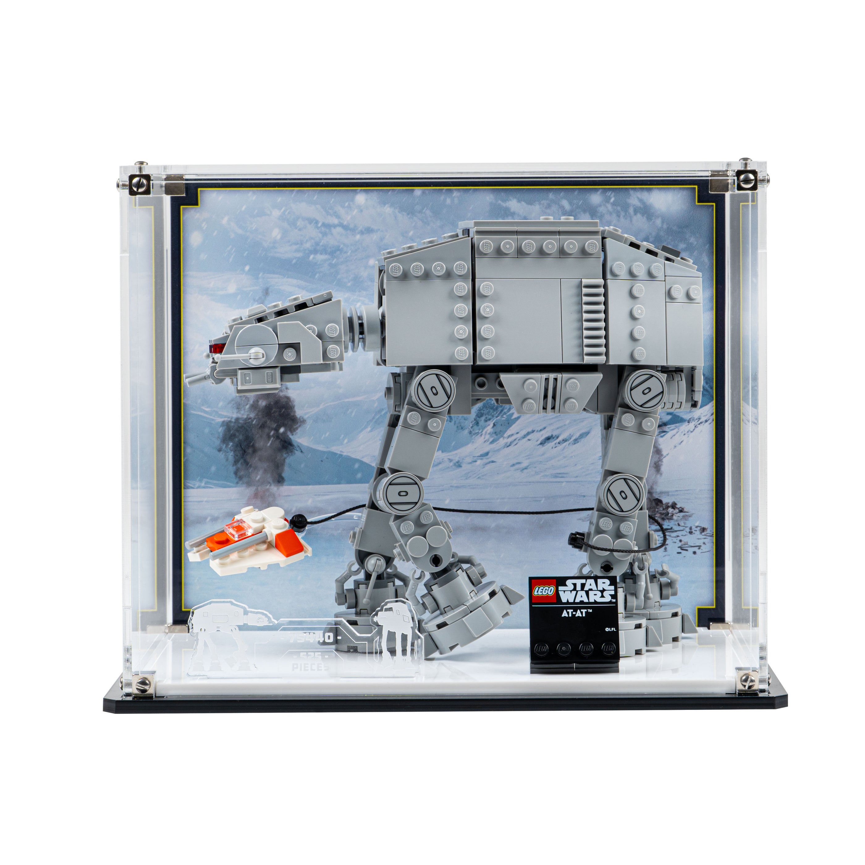 Display Case for LEGO Star Wars AT-AT 75440 — Wicked Brick