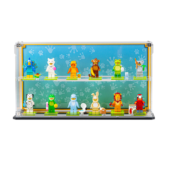 Display Case for LEGO® Collectible Minifigures™: Animals Series 28 (71051)