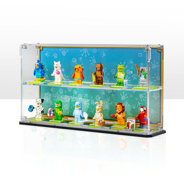 Display Case for LEGO® Collectible Minifigures™: Animals Series 28 (71051)