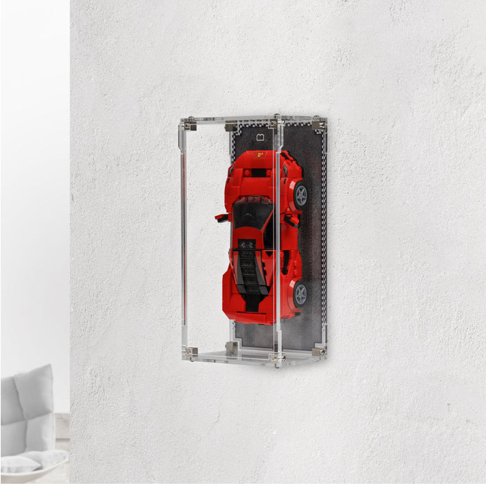 Wall Mountable Display Case for LEGO® Speed Champions