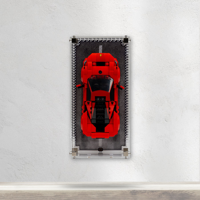 Wall Mountable Display Case for LEGO® Speed Champions