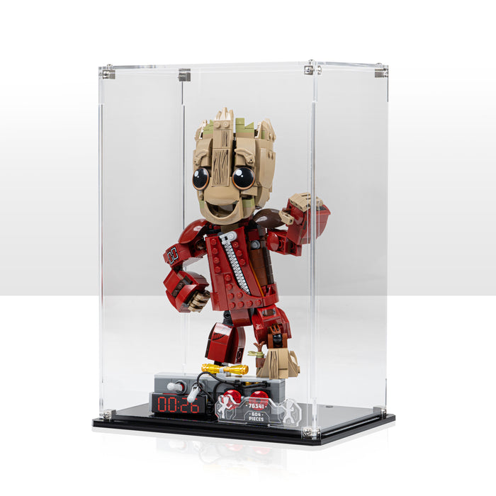 Display Case for LEGO® Marvel: Ravager Jumpsuit Groot (76341)