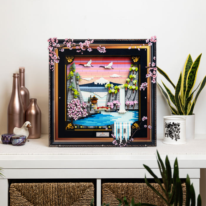 Display Case for LEGO® Art: Japanese Cherry Blossom Landscape (31218)