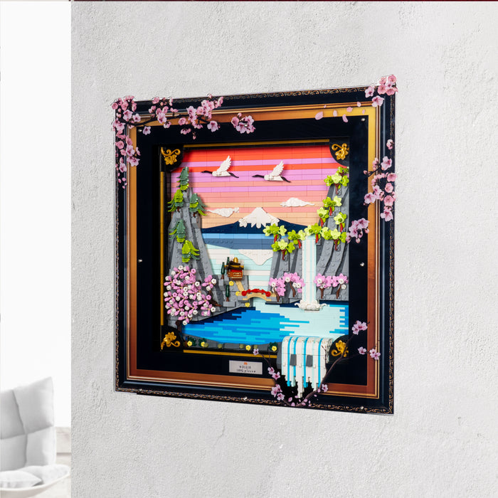 Display Case for LEGO® Art: Japanese Cherry Blossom Landscape (31218)