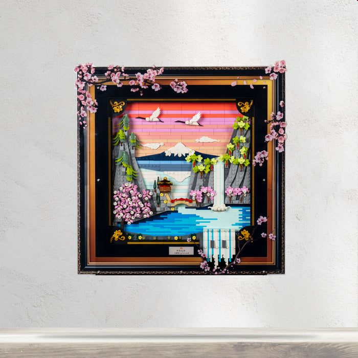 Display Case for LEGO® Art: Japanese Cherry Blossom Landscape (31218)