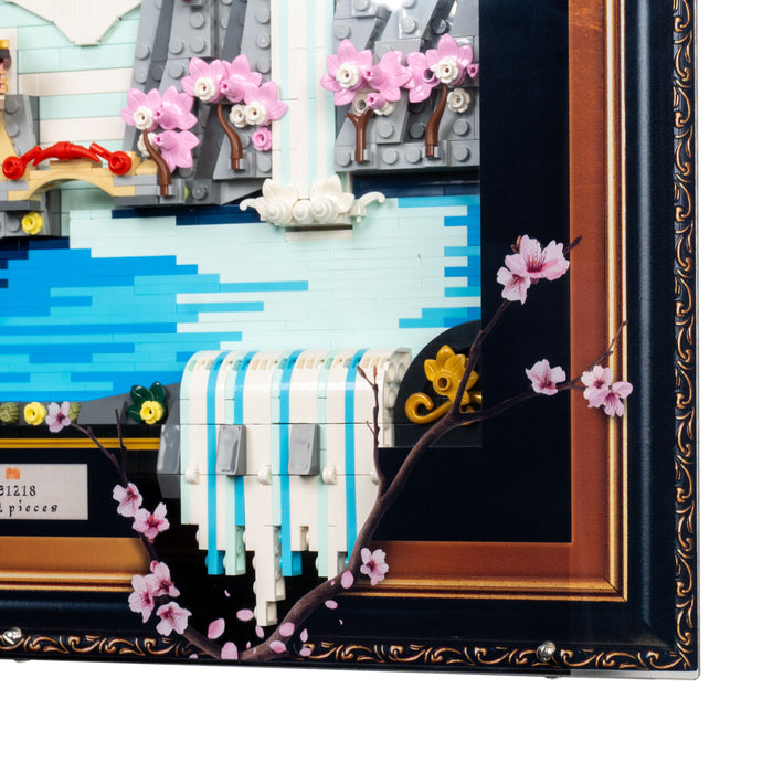 Display Case for LEGO® Art: Japanese Cherry Blossom Landscape (31218)