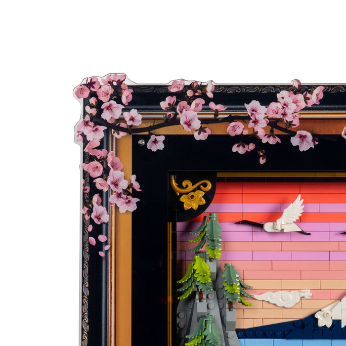 Display Case for LEGO® Art: Japanese Cherry Blossom Landscape (31218)