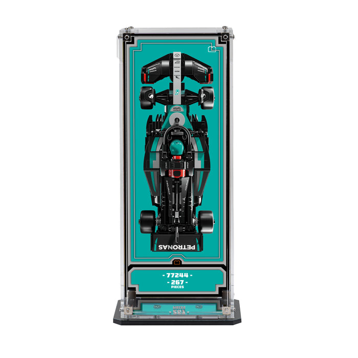 Wall Mountable Display Case for LEGO® Speed Champions: Formula 1 Range