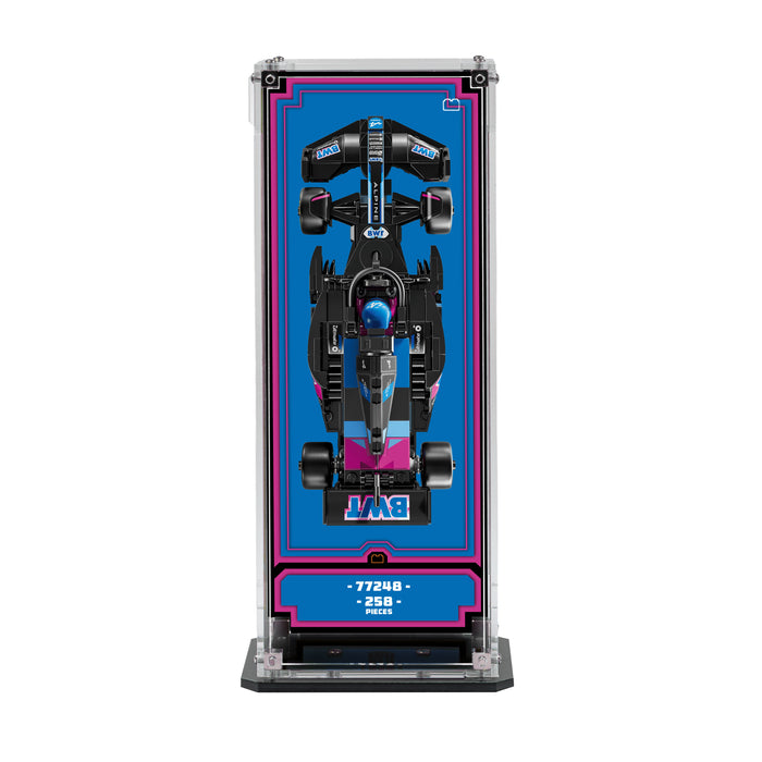 Wall Mountable Display Case for LEGO® Speed Champions: Formula 1 Range