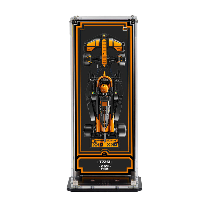 Wall Mountable Display Case for LEGO® Speed Champions: Formula 1 Range