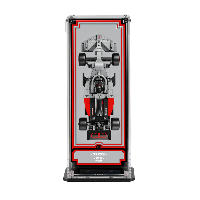 Wall Mountable Display Case for LEGO® Speed Champions: Formula 1 Range
