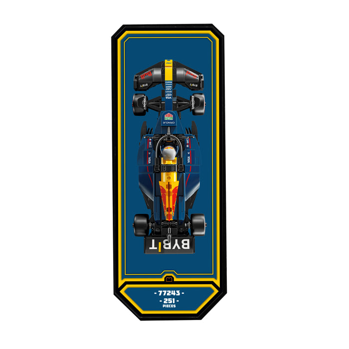 Wall Mountable Display Plinth for LEGO® Speed Champions: Formula 1 Range