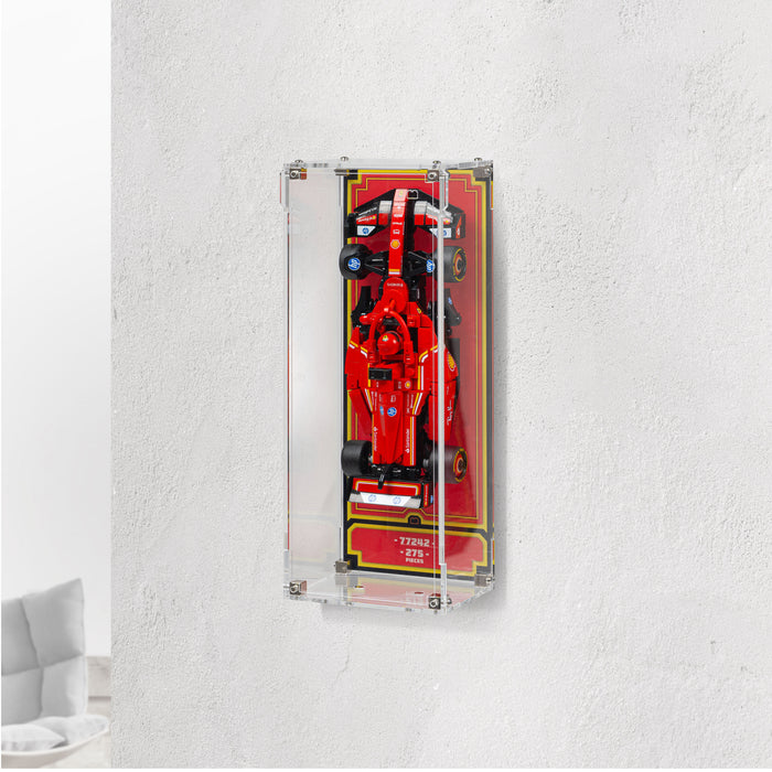 Wall Mountable Display Case for LEGO® Speed Champions: Formula 1 Range